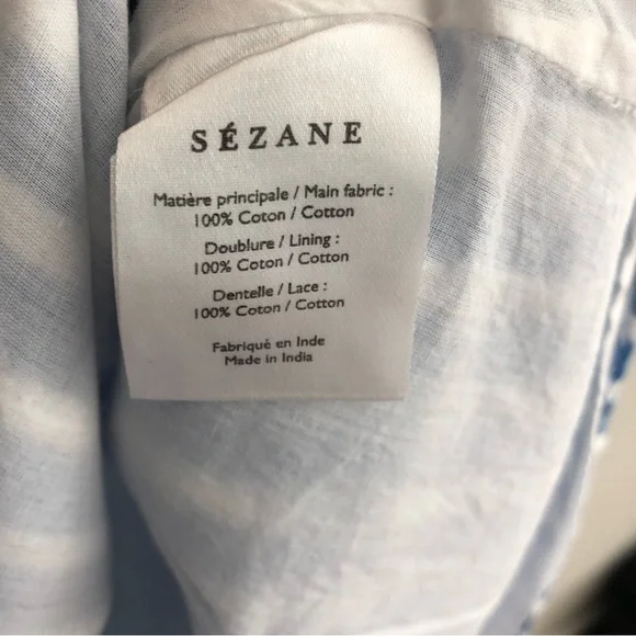 Sezane Blue and White Striped Dress - Picture 5 of 9